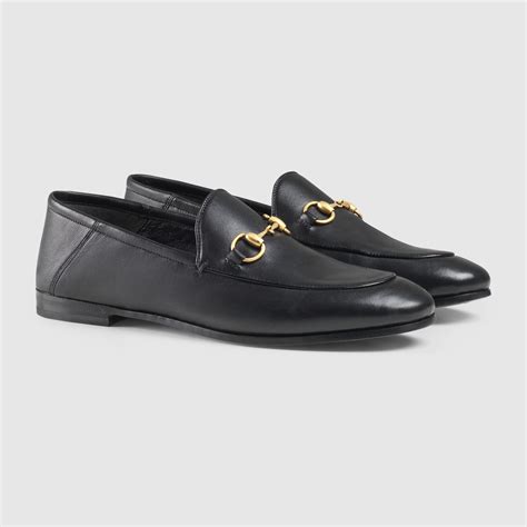 gucci women's bronze soft leather horsebit loafers|gucci brixton loafer women's.